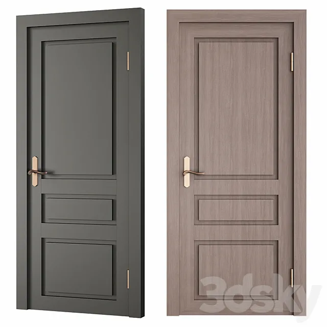 Interior Doors Premium Pro No. 137 3DS Max Model