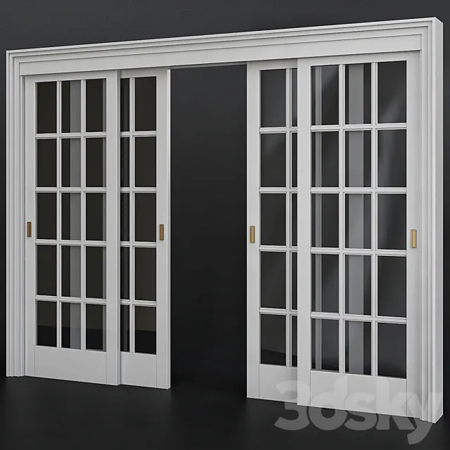 Interior Doors Premium Pro No. 17 3DS Max Model