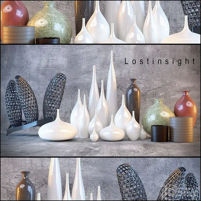 Interior Objects Batch-3 3dsMax Model