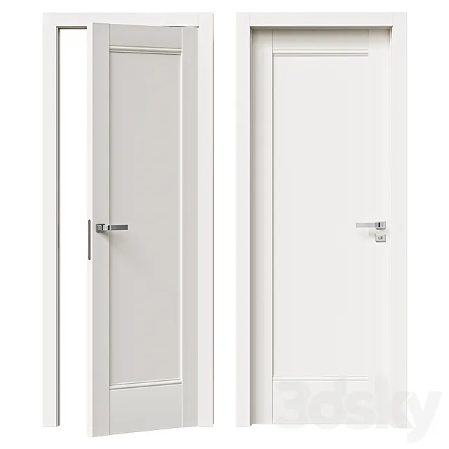 Interroom door ProfilDoors Series U model 106U 3ds Max