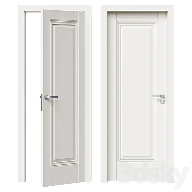 Interroom door ProfilDoors Series U model 2.100U 3ds Max