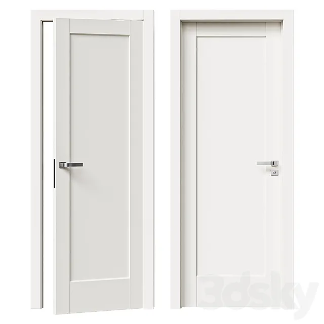 Interroom door ProfilDoors Series U model 2.18U 3DS Max Model