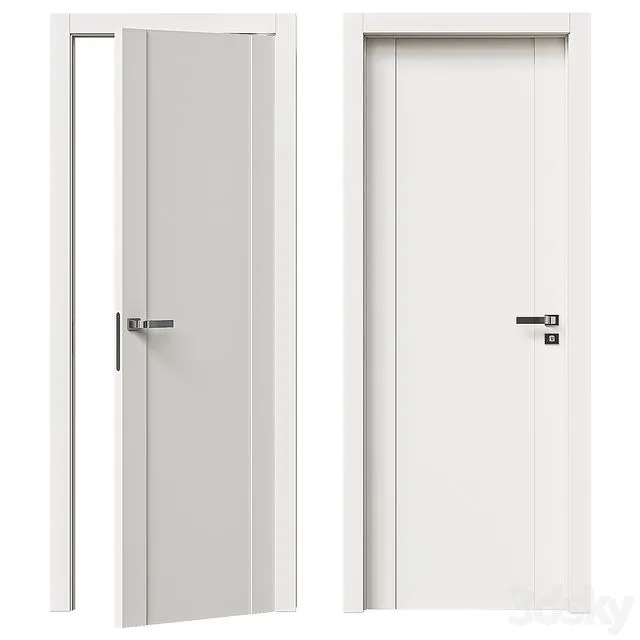 Interroom door ProfilDoors Series U model 20U 3dsMax Model