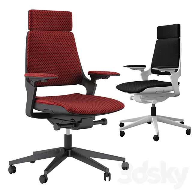 Interstuhl MOVYis3 Office chair 3dsMax Model