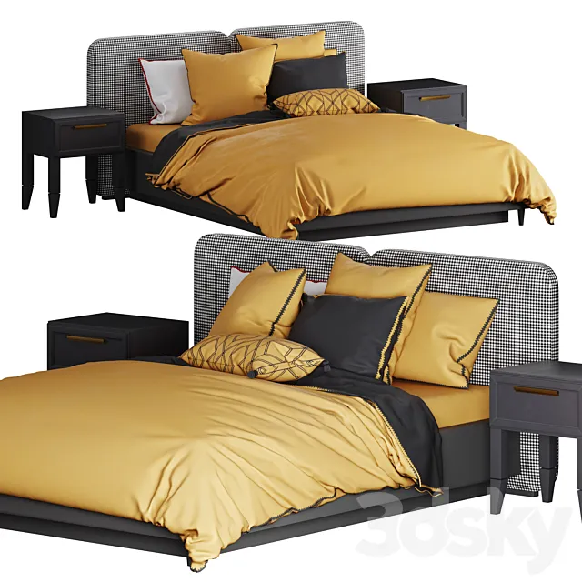 Intro bed Angstrem 3ds Max