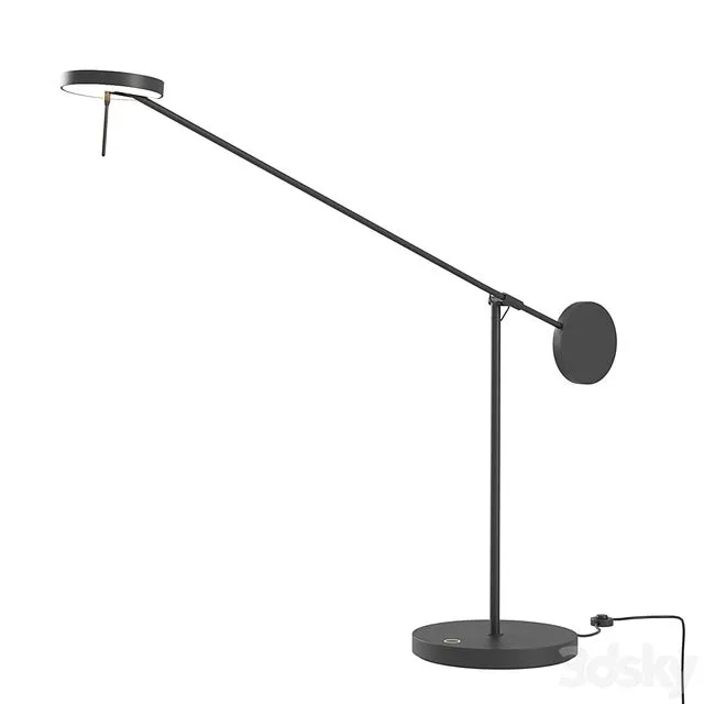 Invisible Table Lamp LedsC4 3dsMax Model