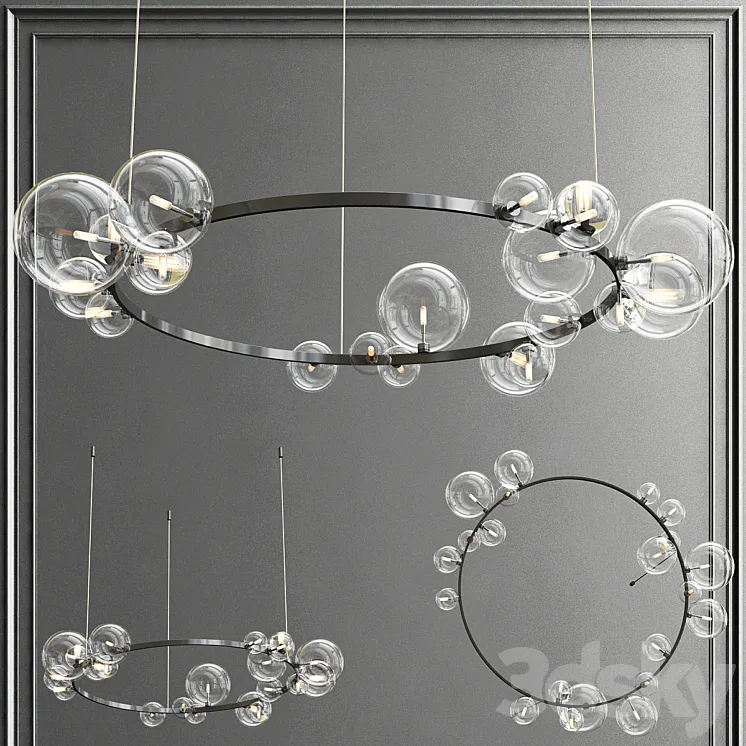 Iona Chandelier 3DS Max