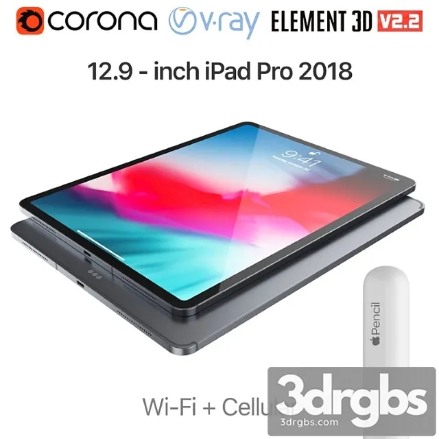 Ipad pro 2018 12.9 inch wi-fi + cellular