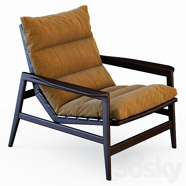 Ipanema armchair 3DS Max Model