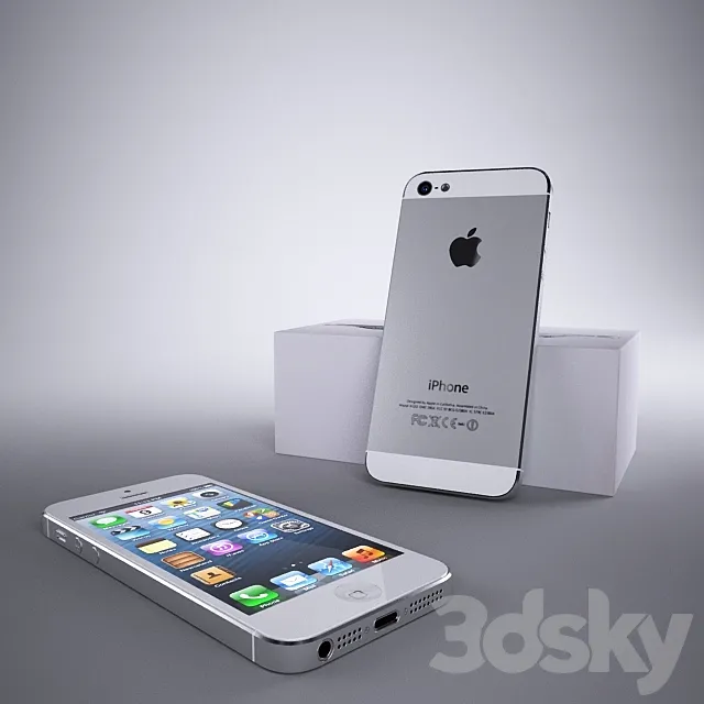 Iphone 5 3ds Max