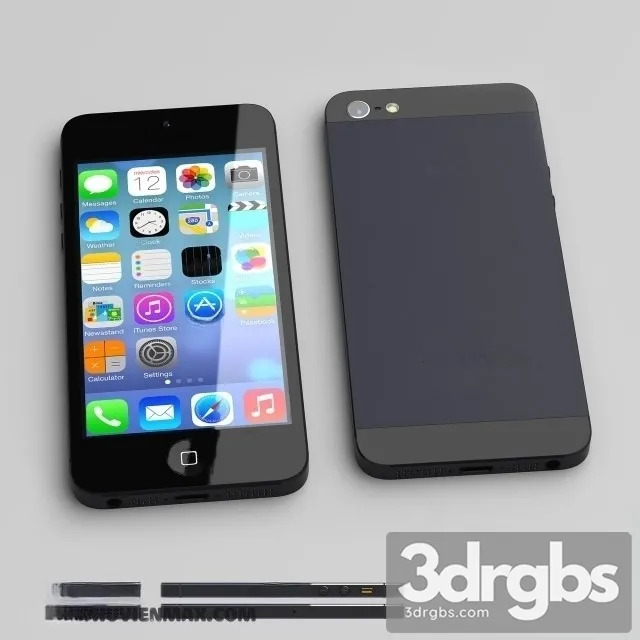 Iphone 5 Black 3dsmax Download
