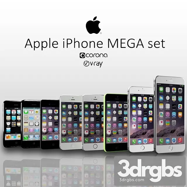 Iphone Mega Set 3dsmax Download