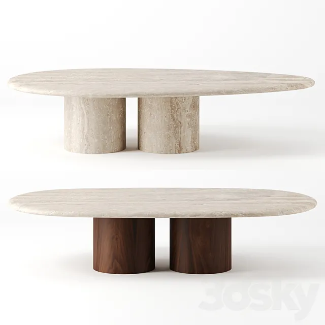 Ippico coffee tables by Martin Masse 3DSMax File