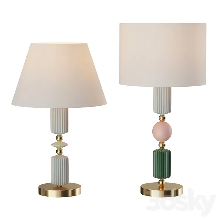 Iris Candy table lamp 3DS Max