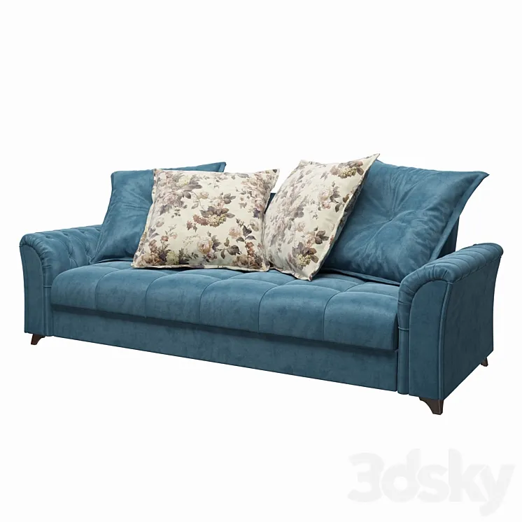 Iris sofa 3DS Max