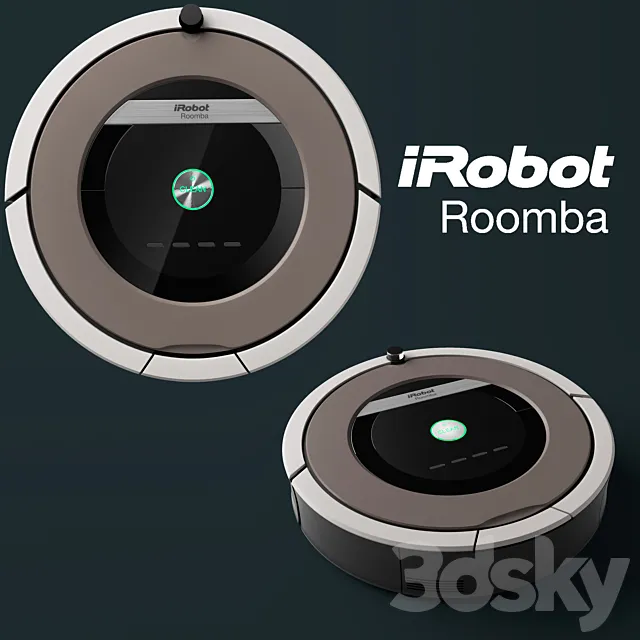 IRobot Roomba 3ds Max