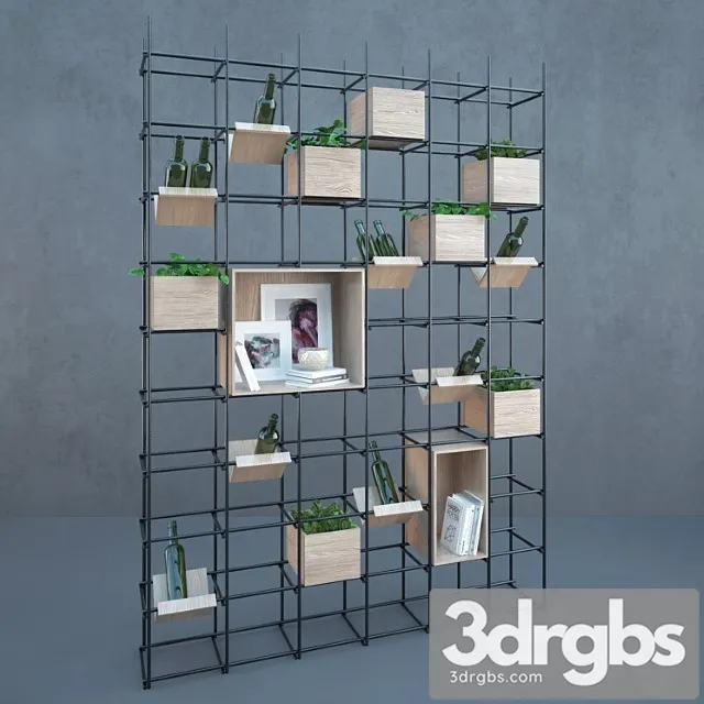 Iron Shelf For Kitchen 3dsmax Download