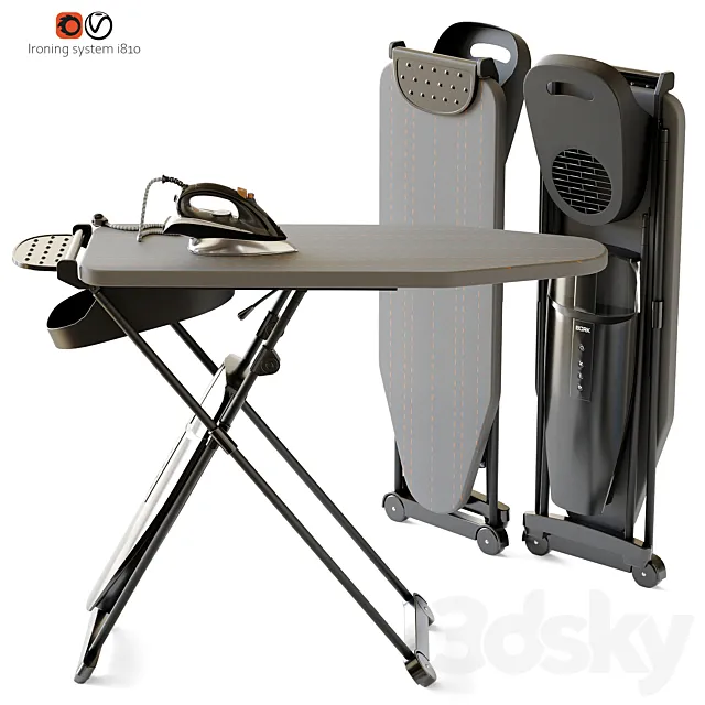 Ironing board BORK i810 3DS Max Model