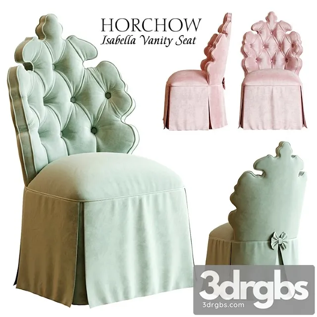 Isabella Vanity Seat 3dsmax Download