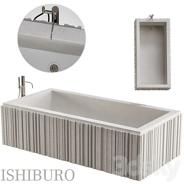 Ishiburo_Bathtub 3ds Max