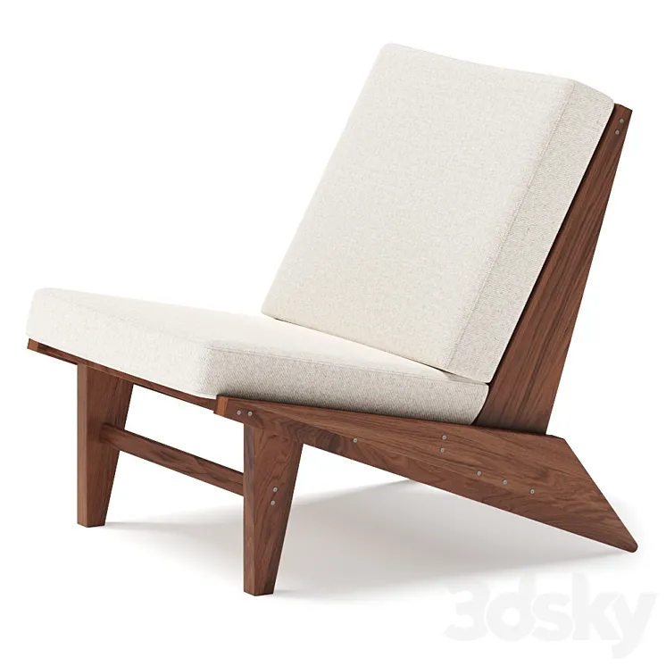 Ishinomaki Laboratory 105 ° Lounge Chair 3DS Max