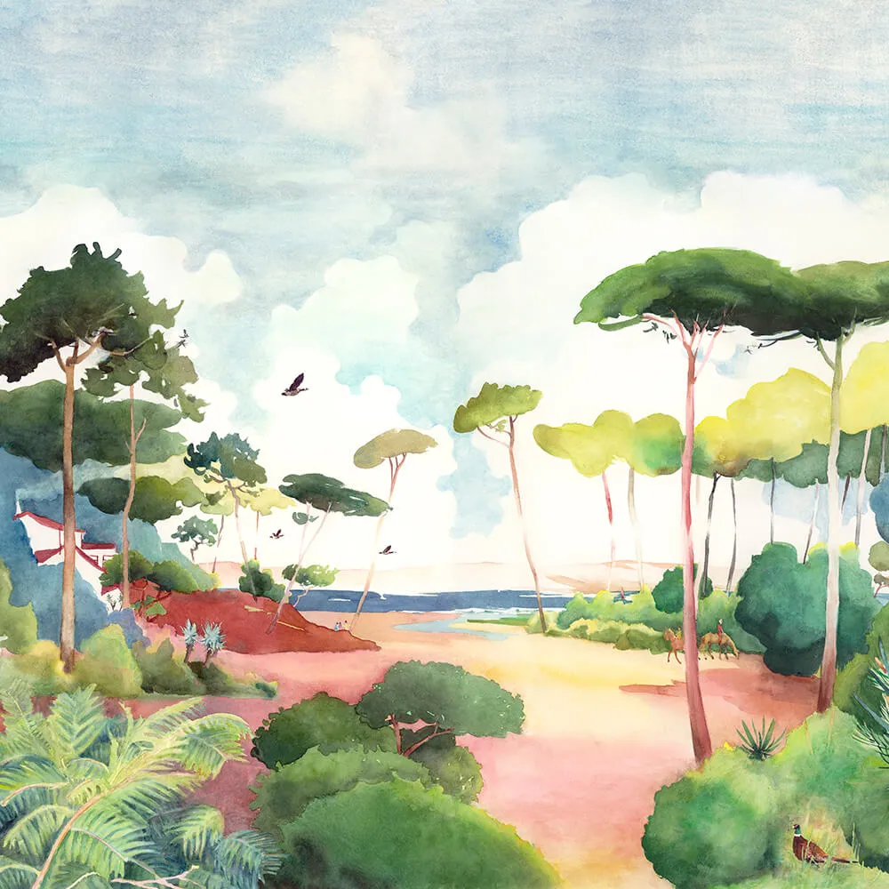 Isidore Leroy – Wallpaper Foret 3ds Max