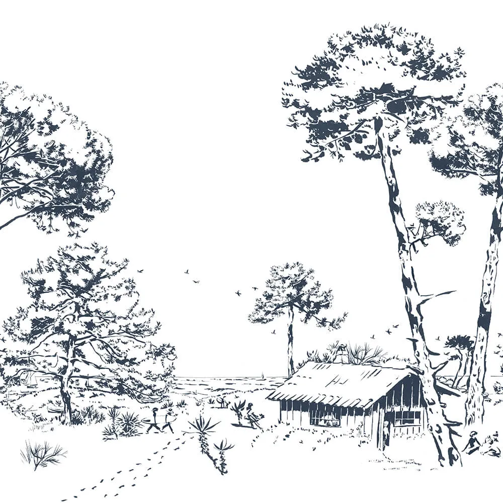 Isidore Leroy – Wallpaper Le pins 3ds Max