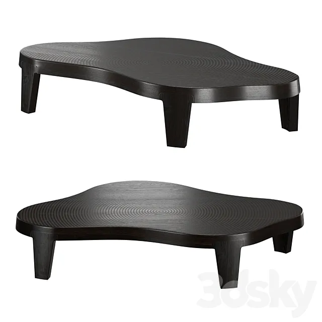 Isola Coffee Table 3ds Max