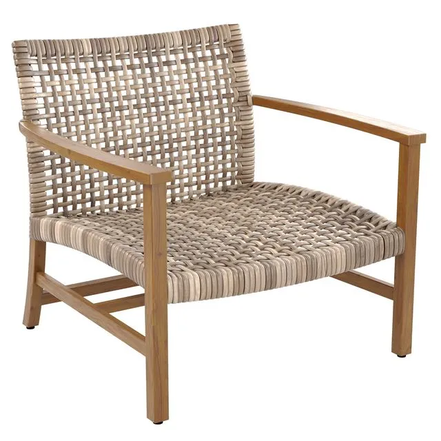 Isola Lounge Chair in Natural Finish 3dsMax Model