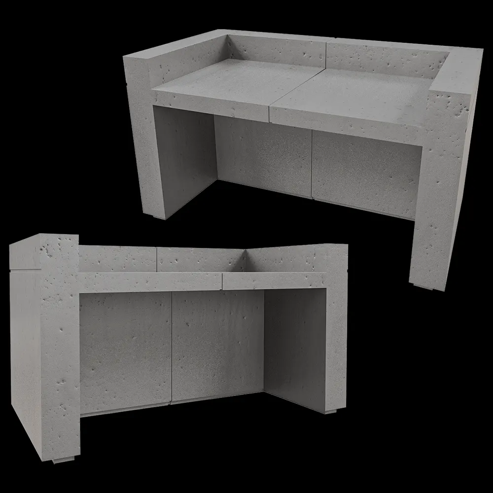 Isomi – Desk Lintel 3ds Max