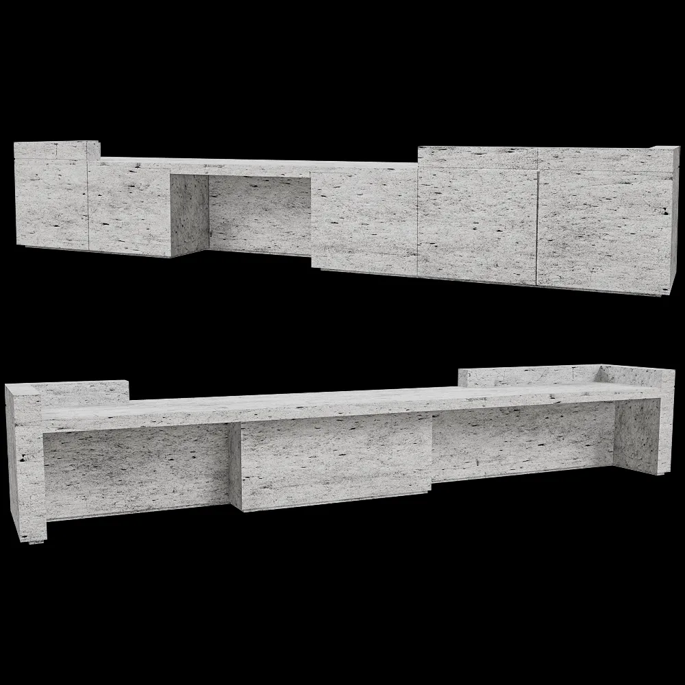 Isomi – Desk Lintel 3ds Max