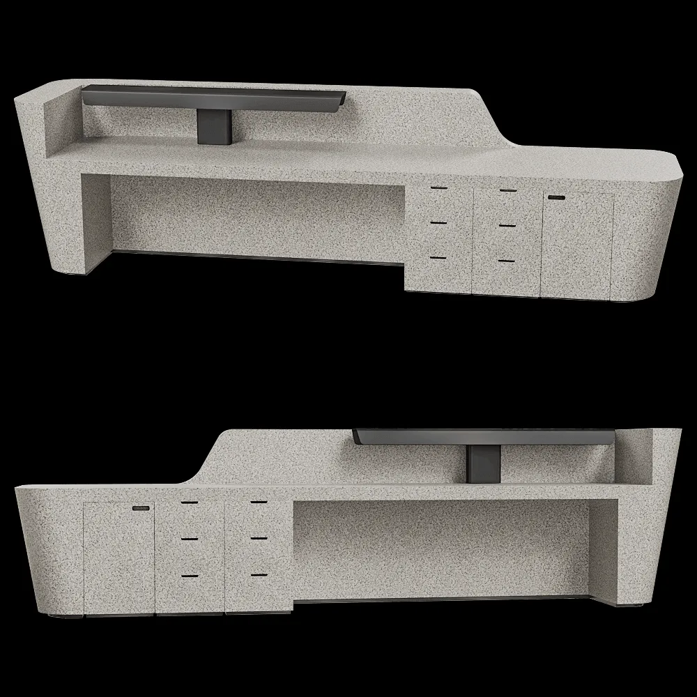 Isomi – Desk Mono 3ds Max