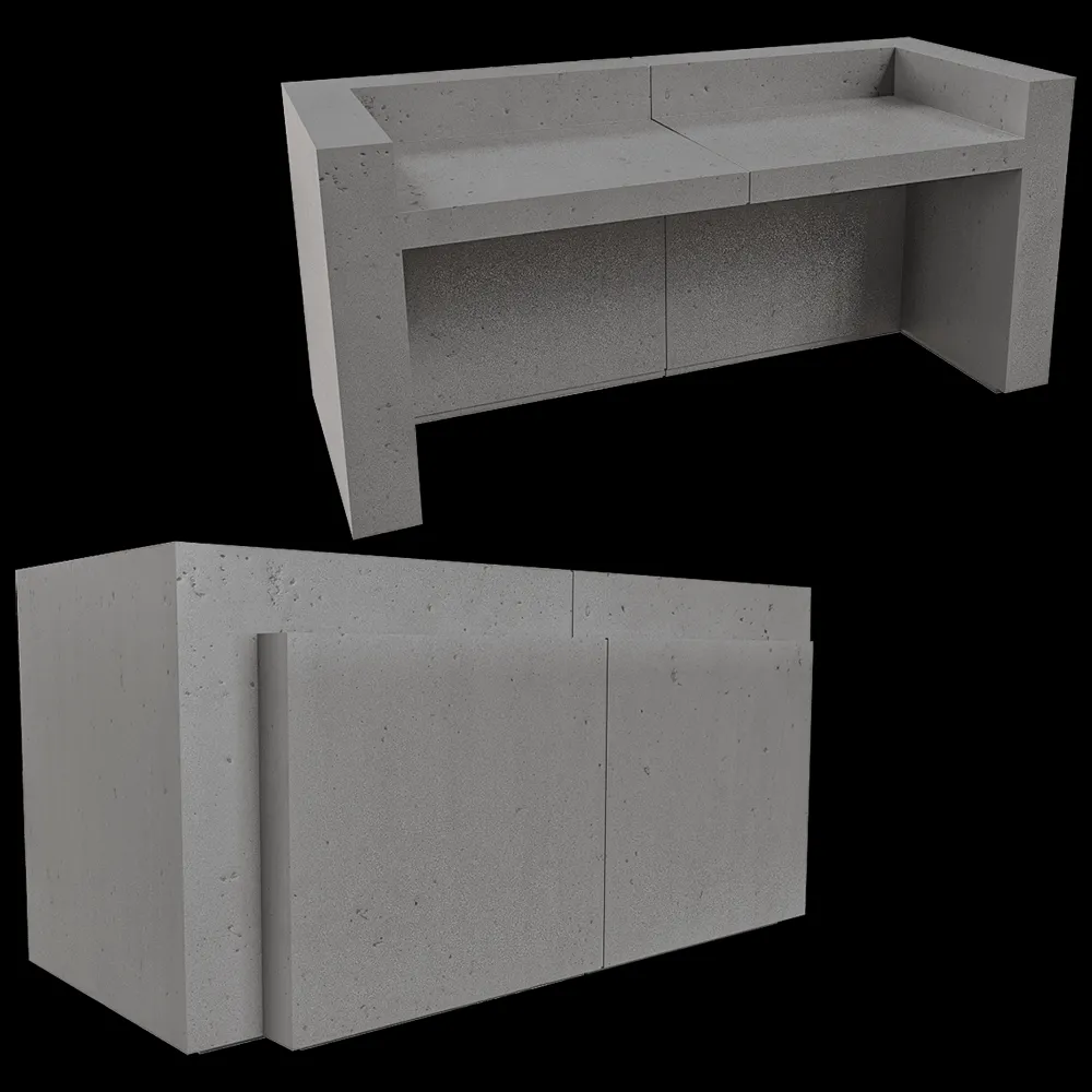 Isomi – Desk Volume 3ds Max