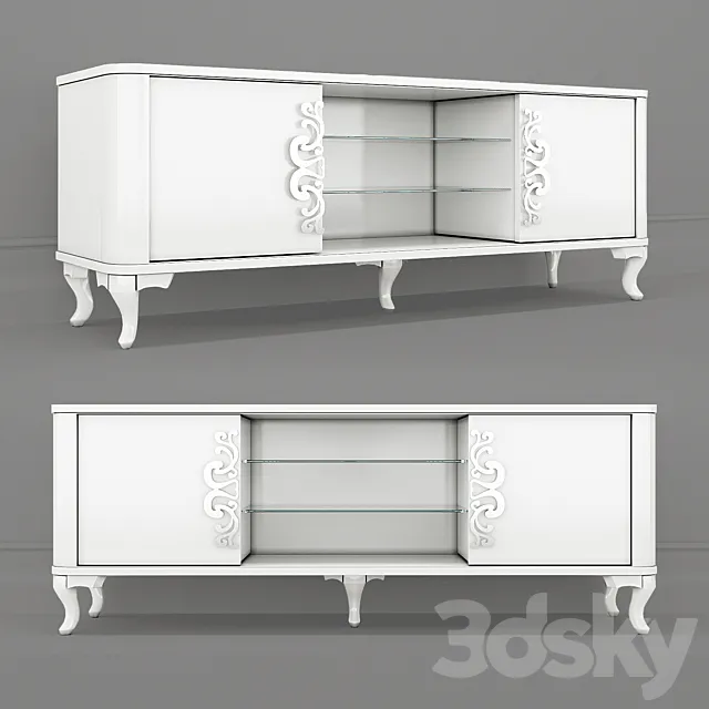 Istikbalfurniture I brillance tv sehpasi 3ds Max