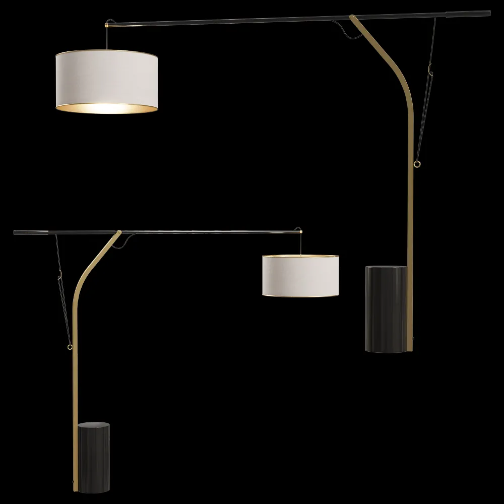 Italamp – Floor lamp Aria 3ds Max