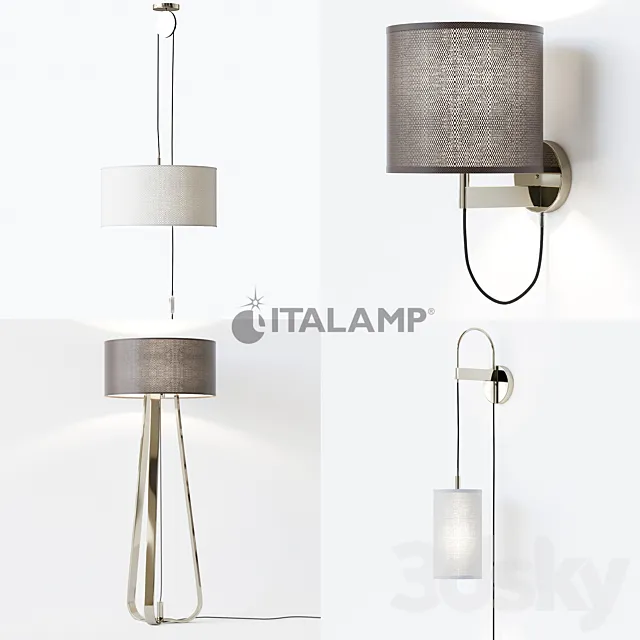 ITALAMP Lily series 3DS Max Model