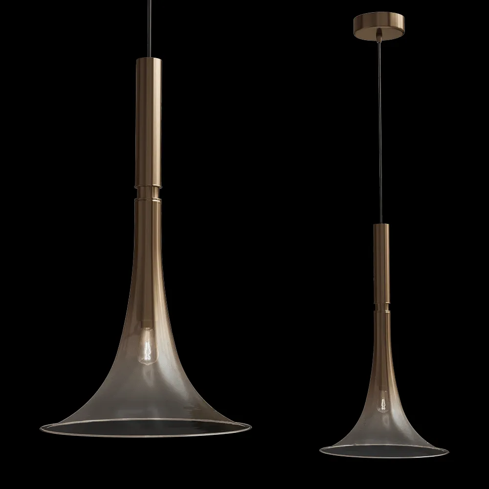 Italamp – Pendant lamp Baffo 3ds Max