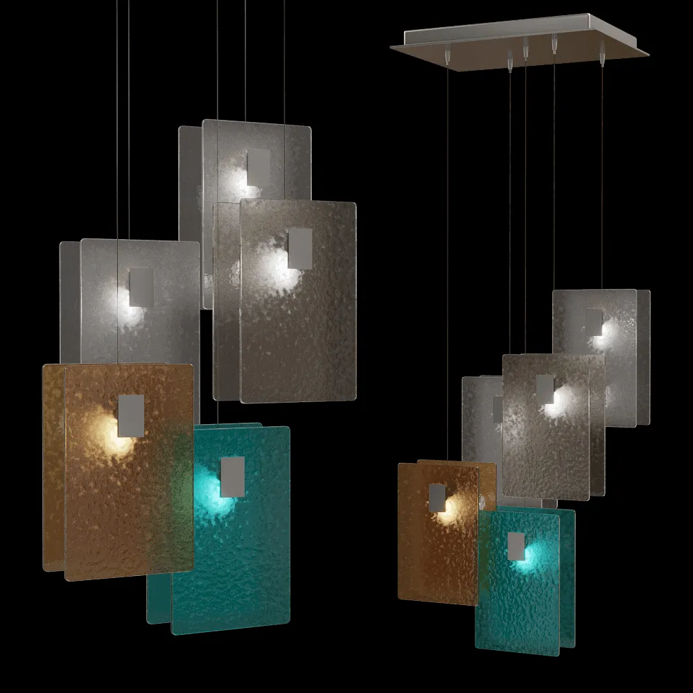 Italamp – Pendant lamp Mura S5 3ds Max