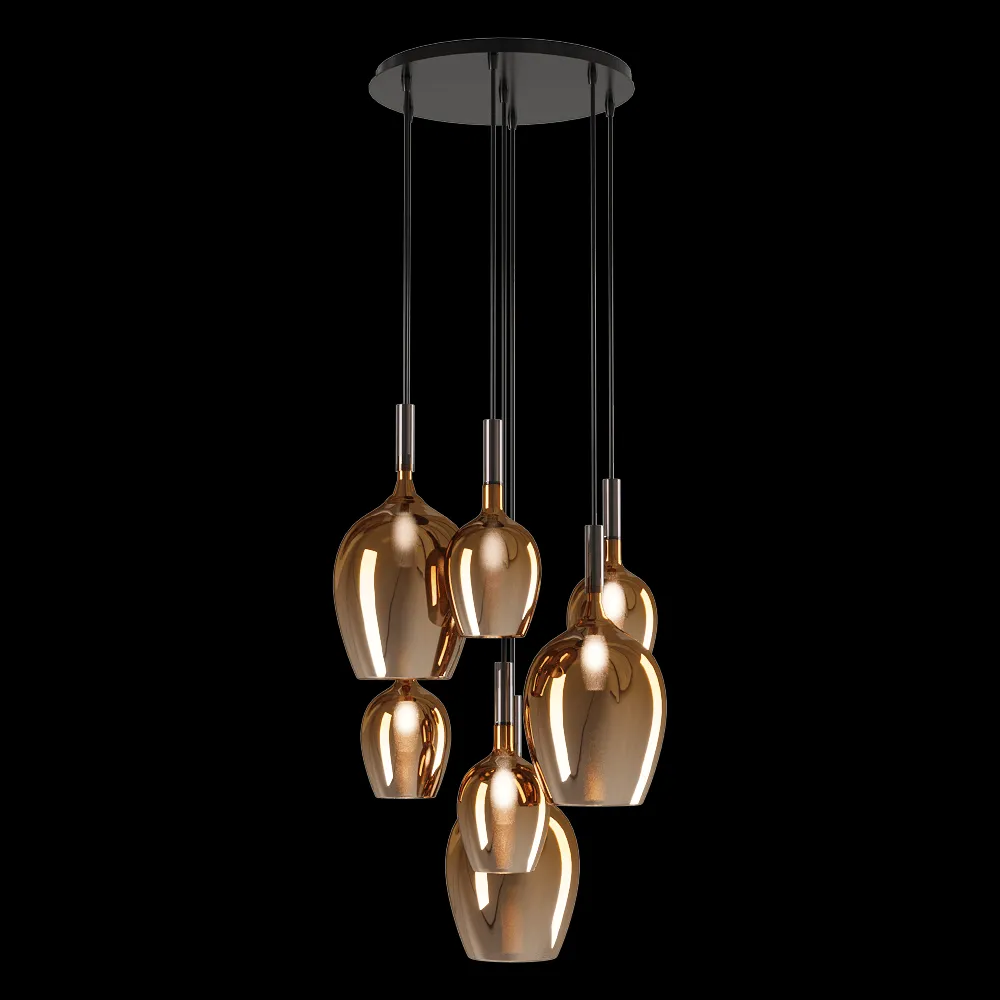 Italamp – Pendant lamp Rose 3050 SG7 3ds Max