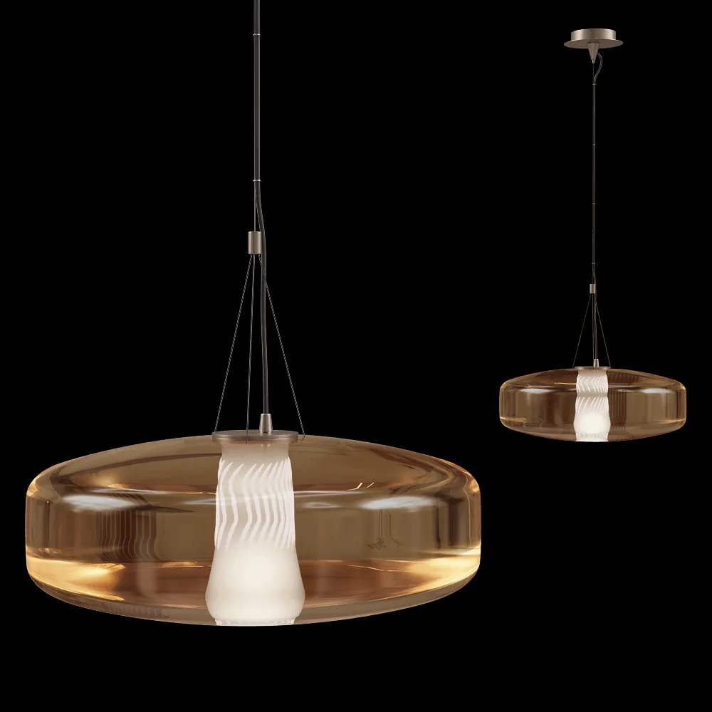 Italamp – Pendant lamp Solene 3ds Max
