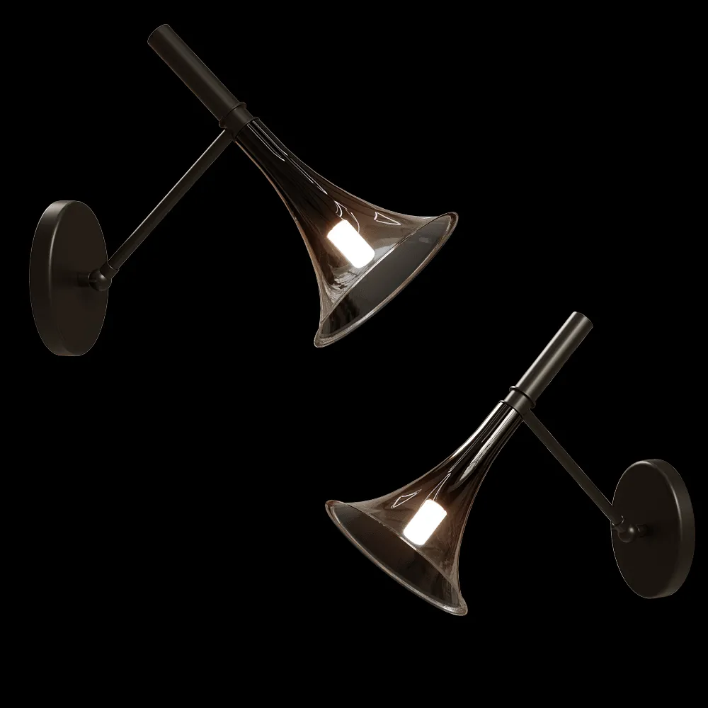 Italamp – Wall lamp Baffo 3ds Max