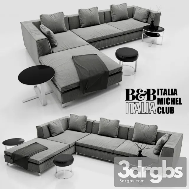 Italia Michel Sofa 01 3dsmax Download