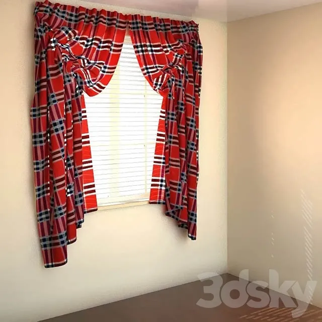 Italian curtains 3dsMax Model