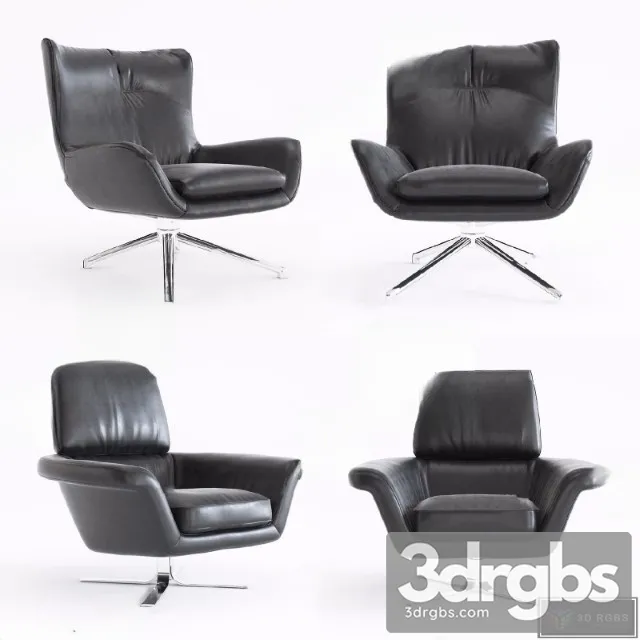 Italian Minotti Modern Sofa Chair 3dsmax Download