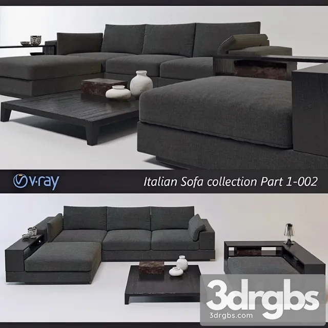 Italian Sofa Collection Part1 002 1 3dsmax Download