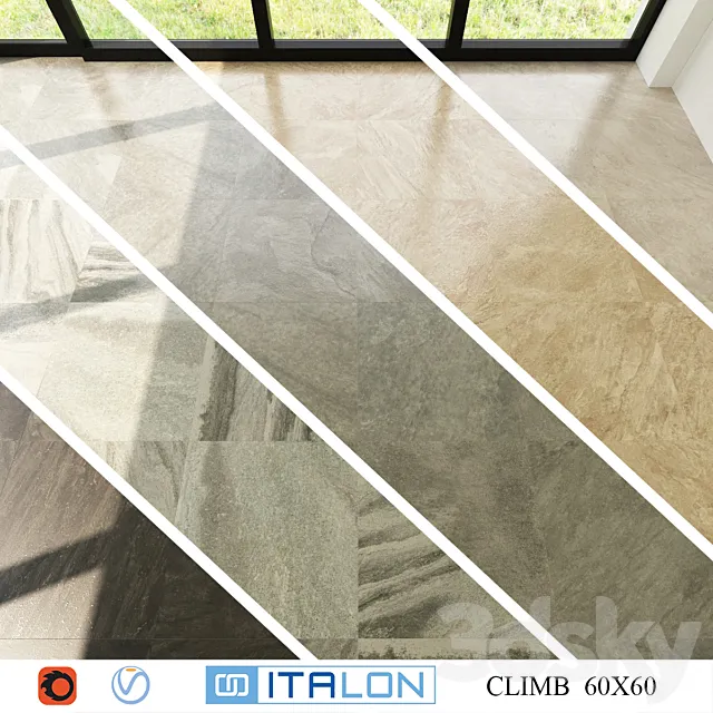 ITALON CLIMB 60×60 3DS Max Model