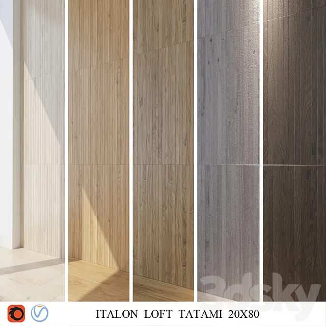 Italon loft tatami 3DS Max Model