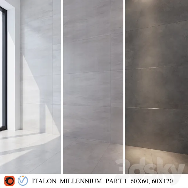 Italon millennium part 1 3ds Max