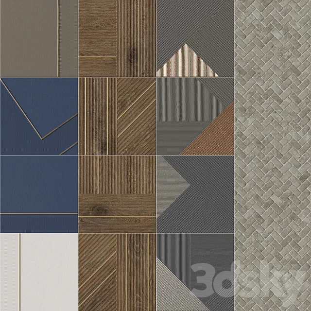 Italon Wonderful life Terraviva Play Decor set3 3ds Max