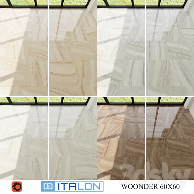 ITALON_WONDER 60×60 3DSMax File